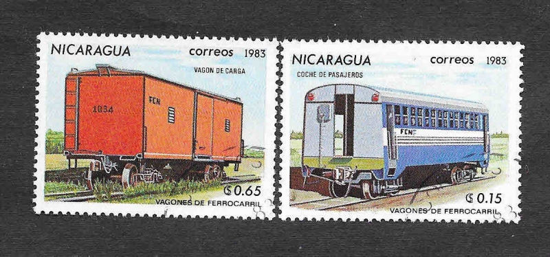 1241-1242 - Vagones de Ferrocarril