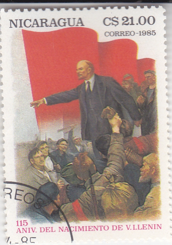 150 ANIVERSARIO DEL NACIMIENTO DE V.LENIN