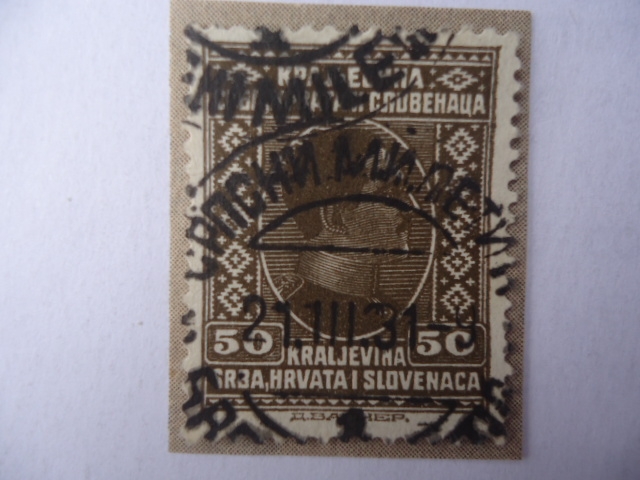 King Alexander I (1888-1934) - Reino de Serbia, Croacia y Slovenia