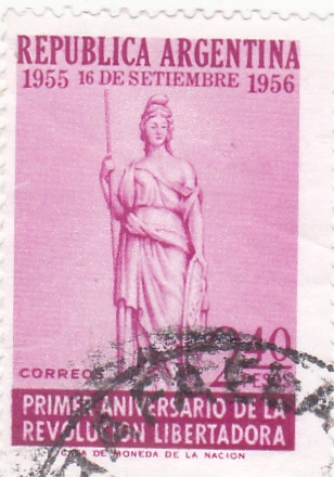 PRIMER ANIVERSARIO REVOLUCIÓN LIBERTADORA 