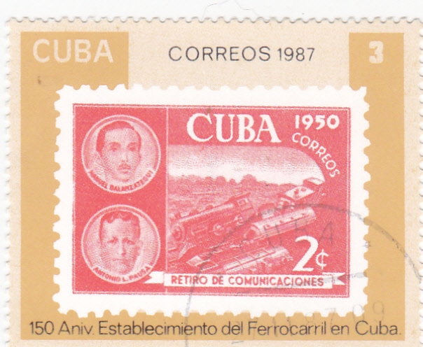 150 ANIV. ESTABLECIMIENTO DEL FERROCARRIL EN CUBA 