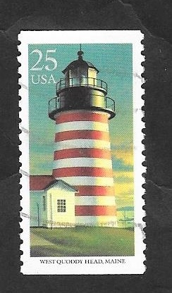 1898 - Faro West Quoddy Head, en Maine