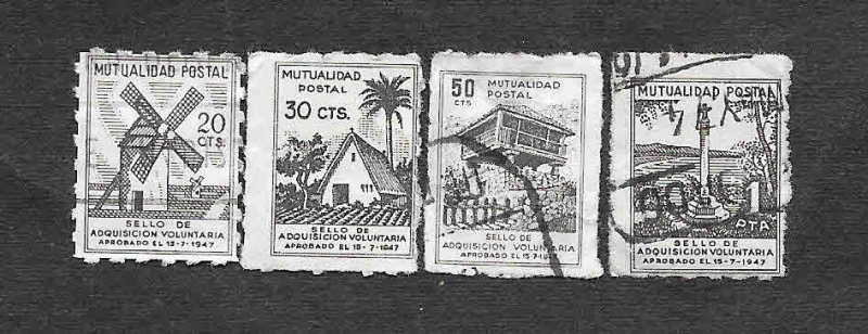Viñetas-Mutualidad Postal