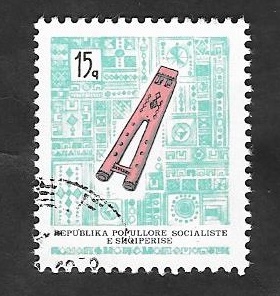 1751 - Instrumento de música popular, Doble flauta