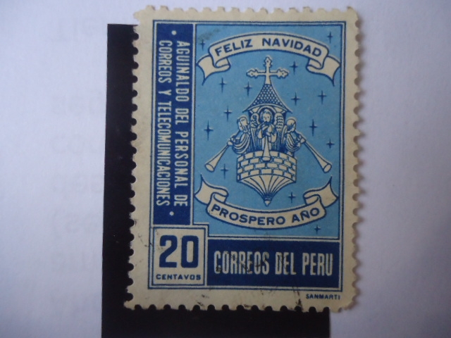 Aguinaldo del Personal de Correos y Telecomunicaciones - Feliz Navidad y Prospero Año 1961