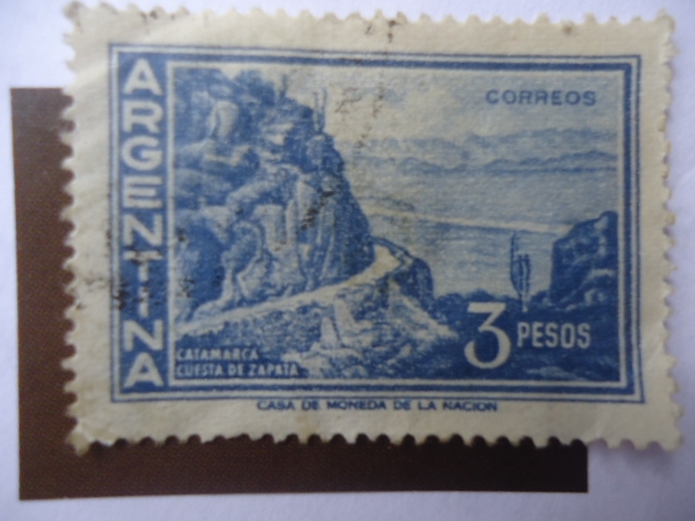 Provincia de Catamarca-Cuesta de Zapata - Entre Tinogasta y Londres