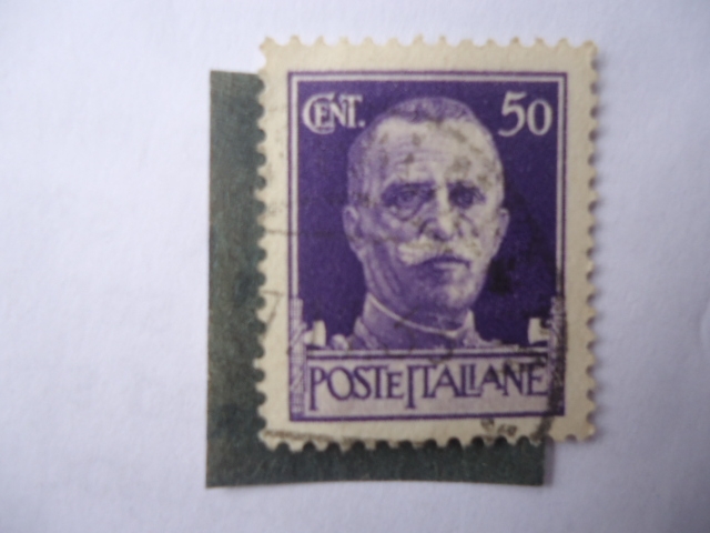 Esfinge del Rey Víctor Manuel III - Serie Imperial - (De frente)