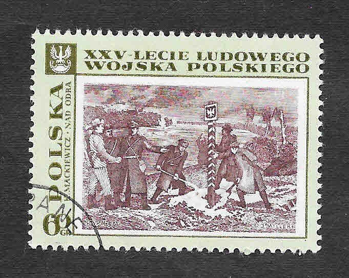 1616 - 25º Anviersario del Ejercito Popular Polaco (Pintura)