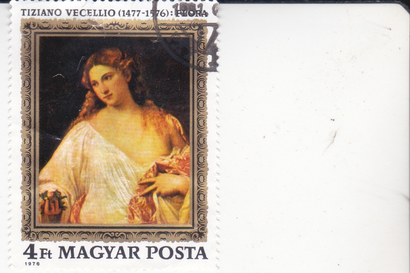PINTURA- FLORA (TIZIANO)
