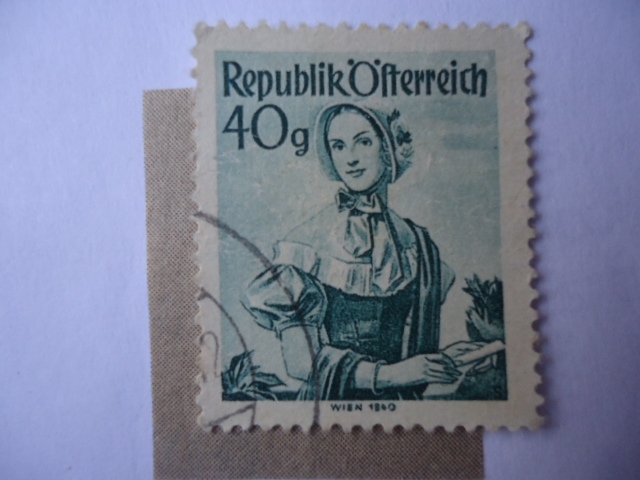 Viena 1840 - Costumbres Regionales.