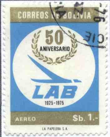 Conmemoracion al cincuentenario del Lloyd Aereo Boliviano