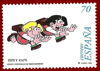 Edifil 3532 Zipi y Zape 70 NUEVO
