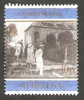 St. Helena - 695 - Bodas de oro de Elizabeth II