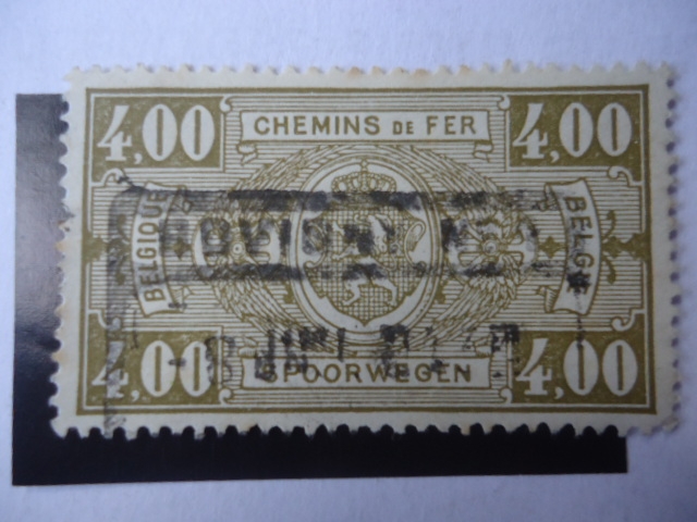 Sello Ferroviario- Escudo de Armas