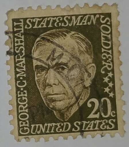 George C.Marshall 20 c