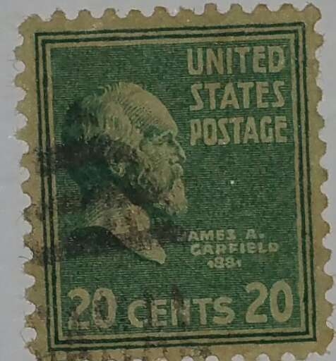 James A.Garfield 20c