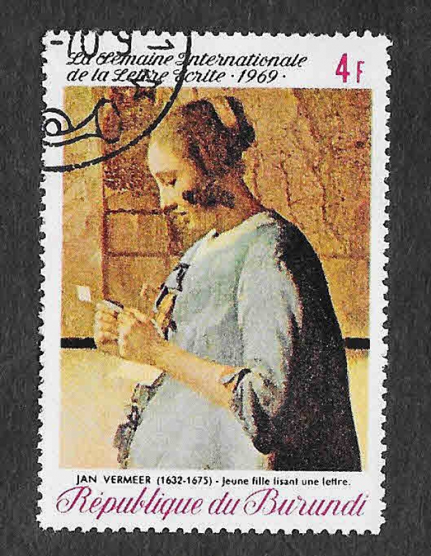 292 - Joven Leyendo una Carta
