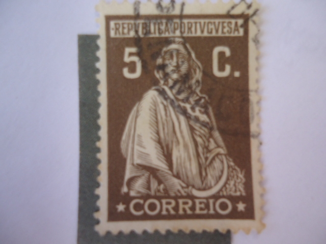 Ceres-Diosa de la Agricultura-Fecundidad - reimpresión de Ceres en Lisboa