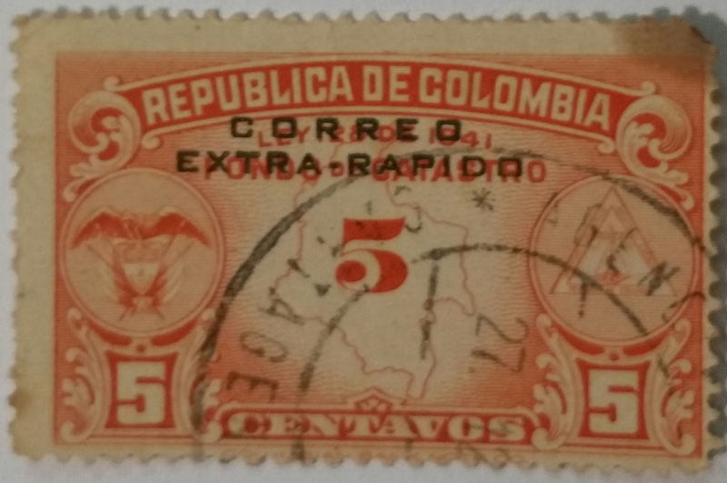 Colombia 5 ctvs
