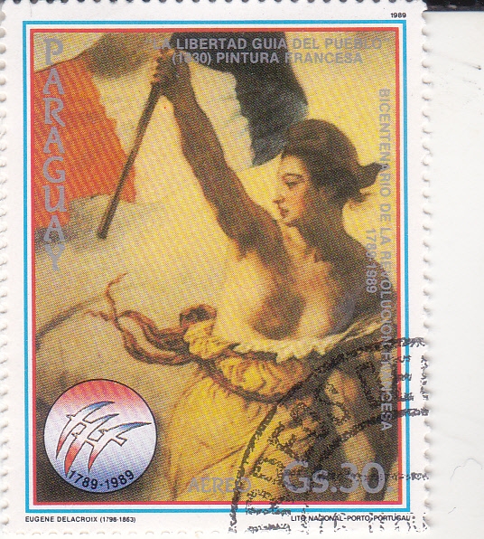 LIBERTAD GUIADA DEL PUEBLO BICENTENARIO DE LA REVOLUCIÓN FRANCESA 