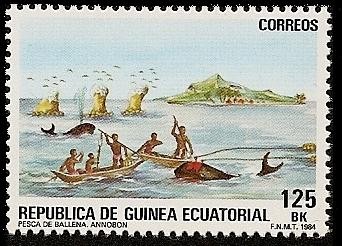 Pesca artesanal de ballenas - Annobon