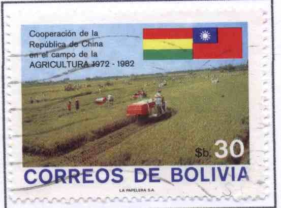 Copperacion de la Republica de China en el campo de la Agricultura 1972 - 1982