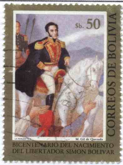 Conmemoracion del Bicentenario del Nacimiento del Libertador Simon Bolivar