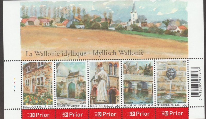 Valonia idílica, Celles