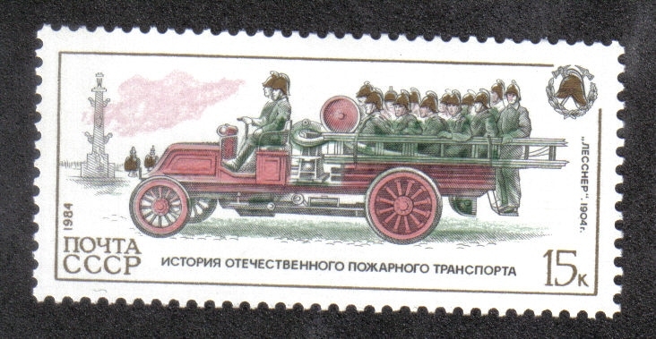 Historia de los motores de bomberos