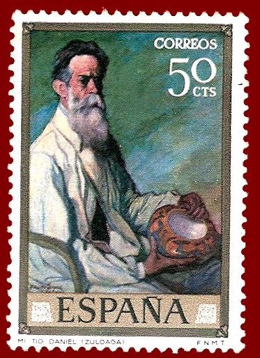 Edifil 2019 Mi tío Daniel (Zuloaga) 0,50 NUEVO
