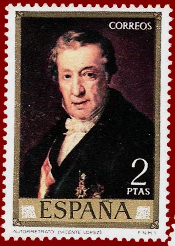 Edifil 2147 Autorretrato (Vicente López) 2 NUEVO