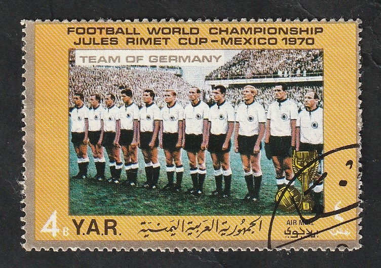 Y.A.R. - 117 - Mundial de fútbol Mexico 1970, Selección de Alemania