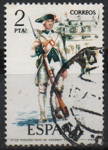 Fusilero dl Regimiento d´Asturias