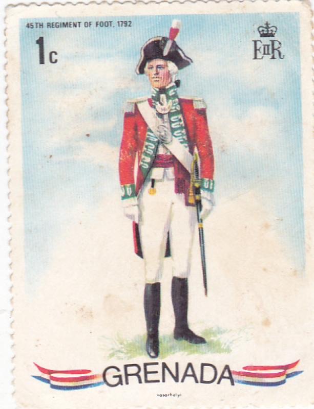 45 TH REGIMIENTO DE INFANTERIA 1792