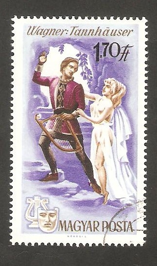 1923 - Opera Tannhauser de Wagner