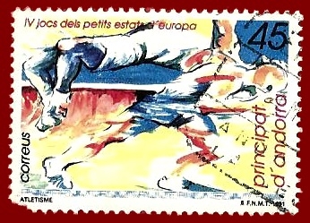 ANDORRA Edifil Juegos Pequeños Estados 45