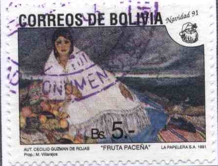 Navidad 91. Pinturas Bolivianas