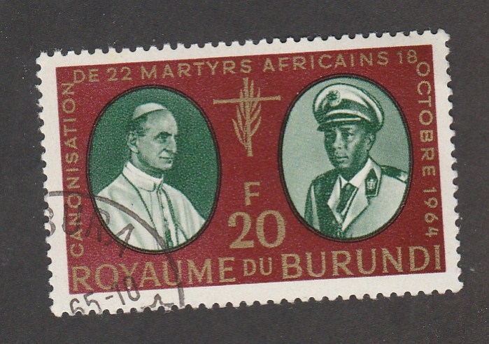 Canonización mártires africanos