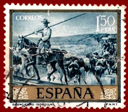 Edifil 1571 El encierro (Sorolla) 1,50