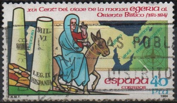 XVI Centenario dl´Viaje d´l´monja Egeria al Oriente Biblico