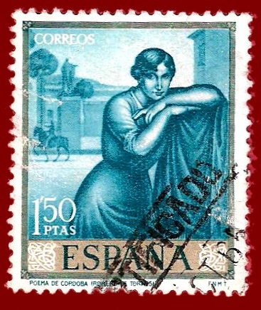 Edifil 1662 Poema de Córdoba (Romero de Torres) 1,50