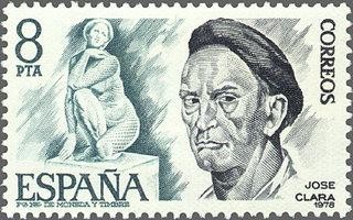 2457 - Personajes españoles - José Clará (1878-1958)