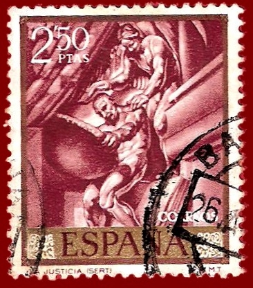 Edifil 1716 La justicia (Sert) 2,50