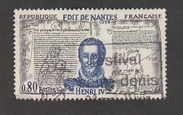 Edicto de Nantes por enrique IV