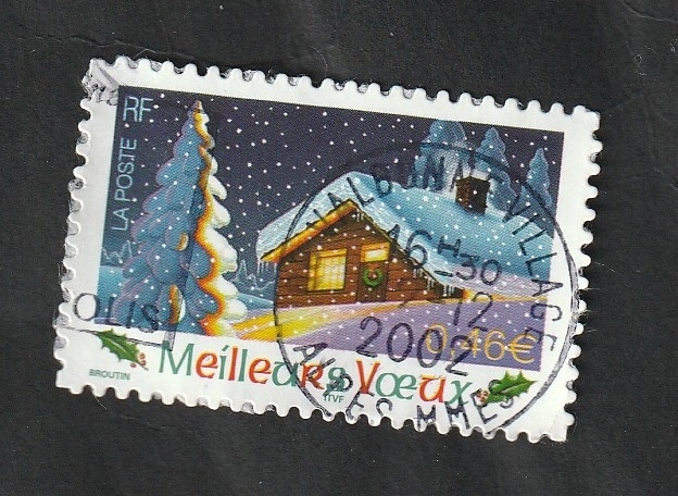 34 - Chalet cubierto por la nieve