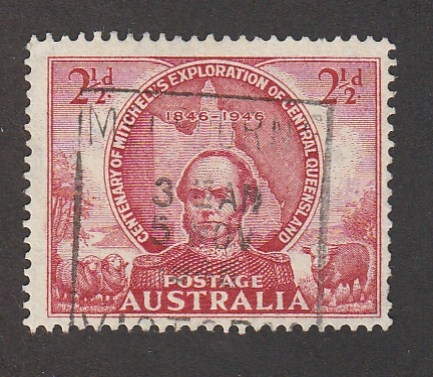 Centenario de la exploración de Mitchell del centro de Queensland