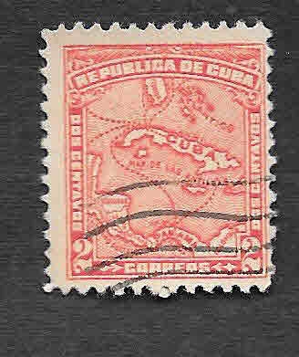 254 - Mapa de Cuba