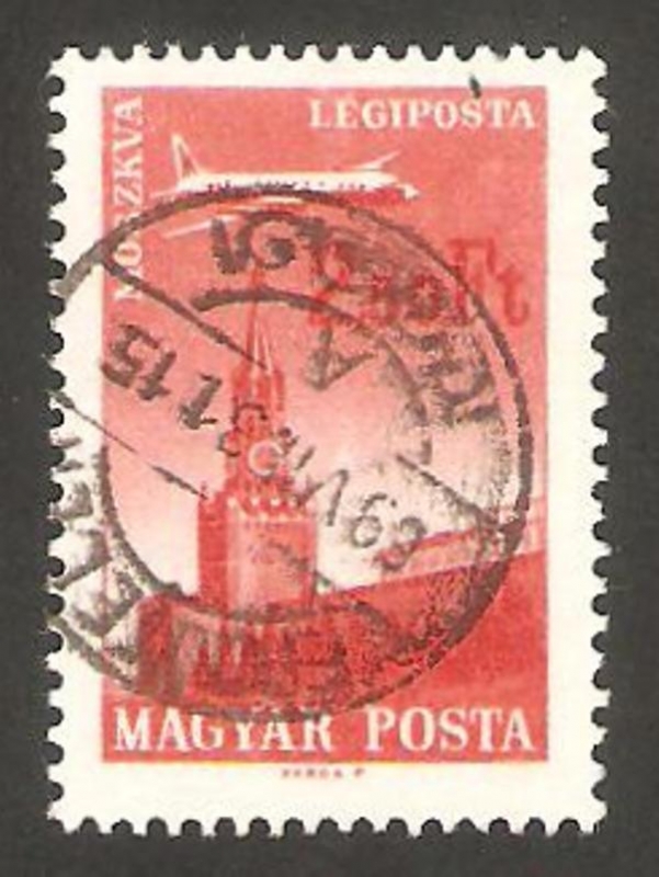 286 - Avión sobrevolando Moscú