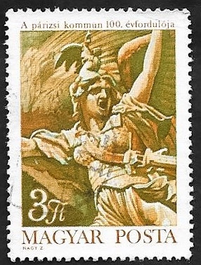 2148 - Centº de la Comunidad de Paris, La Marsellesa y el Arco del Triunfo