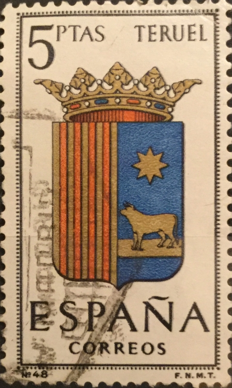 Escudos de Capitales de Provincias de España: Teruel 